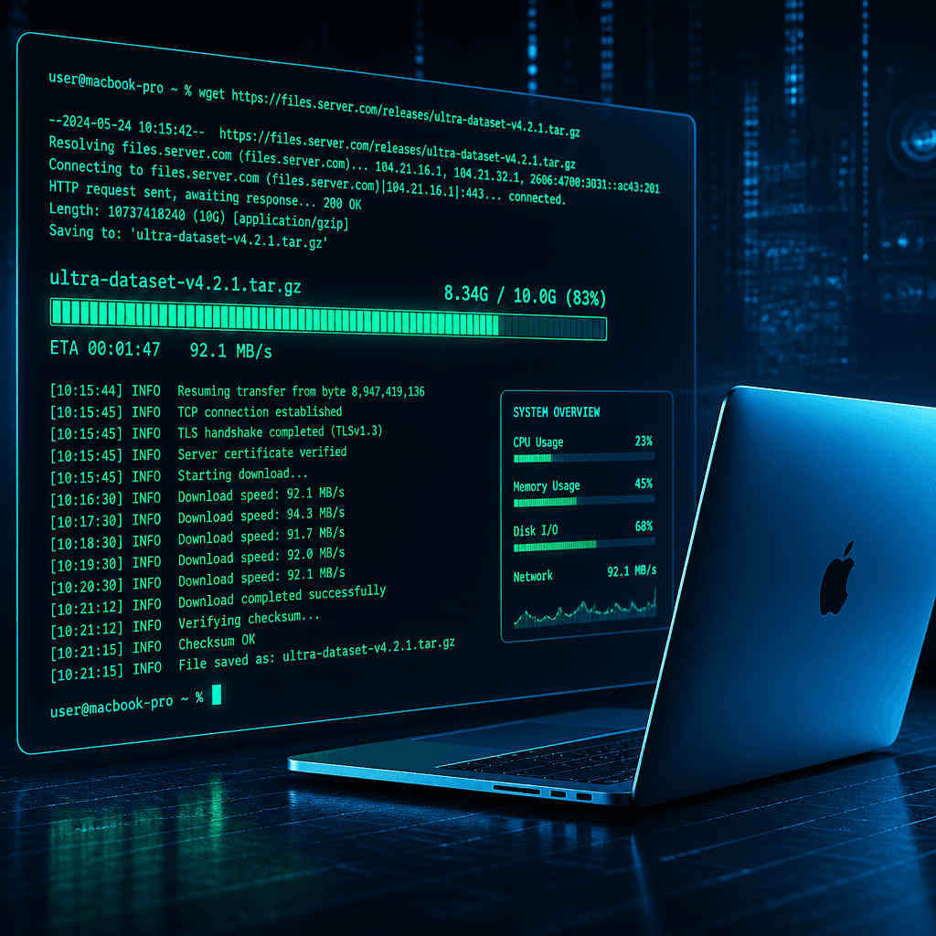 The Local LLM Download Odyssey — BitNet, Xet Pointers, and aria2c