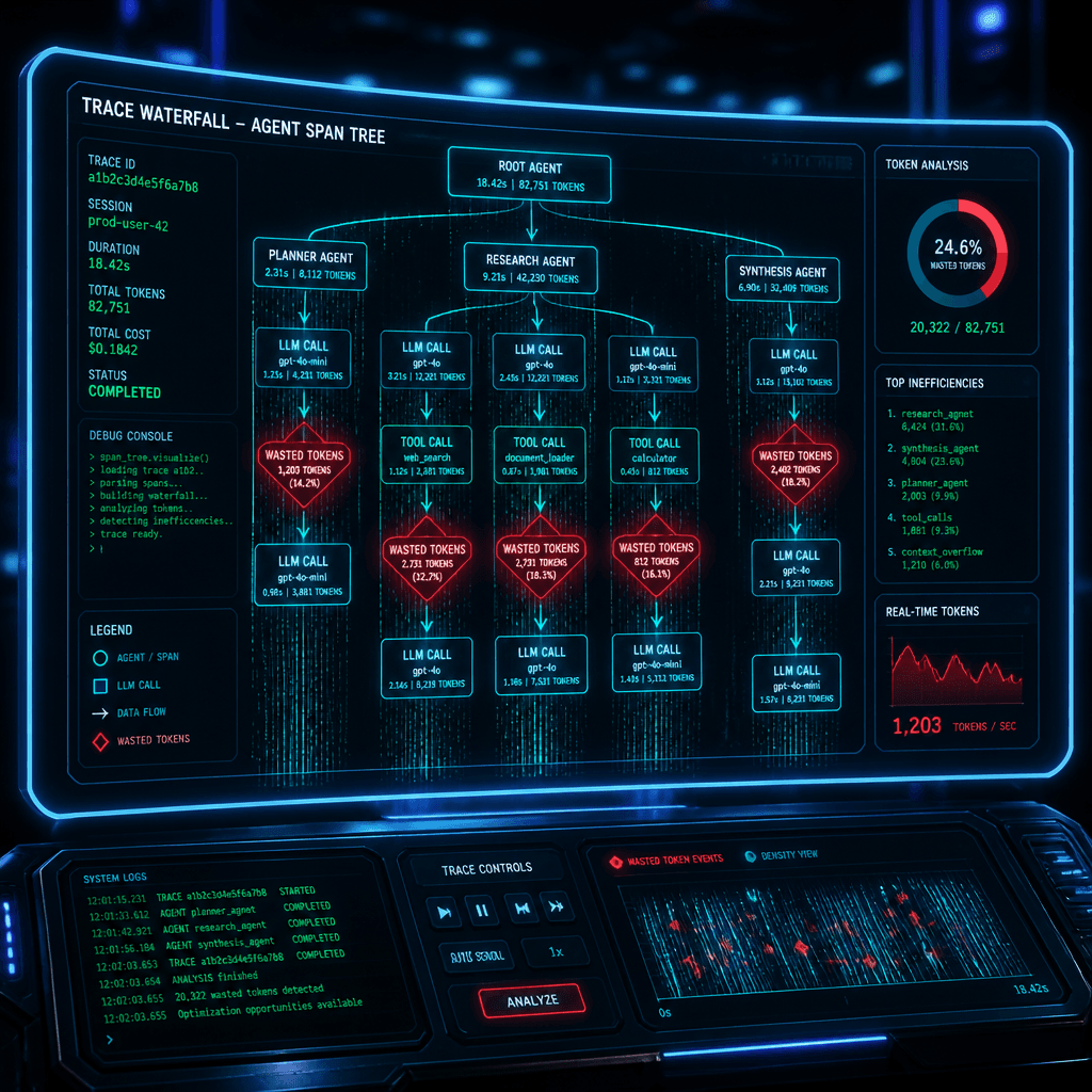 Watching the Black Box: How I Found 1,514 Wasted Tokens in My ADK Agent